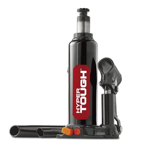Hyper tough jack - The jack weighs 6.3 pounds and has a lifting range of 4.09 to 15.15 inches. It’s also corrosion-resistant. It has a lifting capacity of 1.5 tons or 3,307 pounds. The steel used to construct this ...